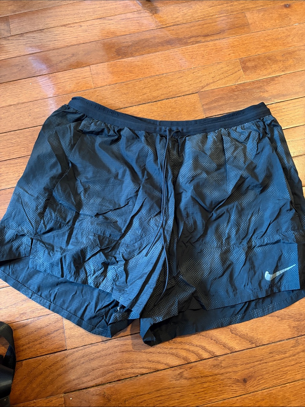 Nike Black Run Division Running Shorts